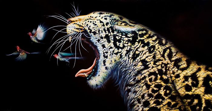 I Create New Mythologies In My Oil Paintings