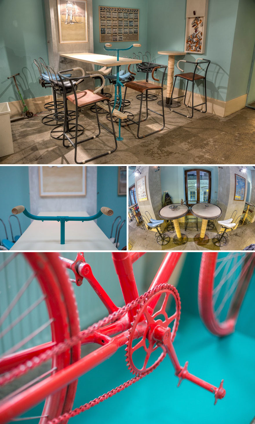 Bar For Urban Cyclists, Bicycle Bar, Bucharest, Romania