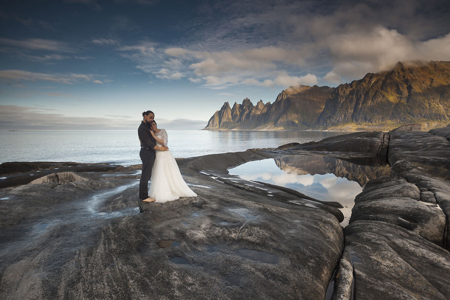 I Photographed My Wife In Her Wedding Dress During Our 45-Day Trip In The Most Beautiful Places In Norway I Photographed My Wife In Her Wedding Dress During Our 45-Day Trip In The Most Beautiful Places In Norway