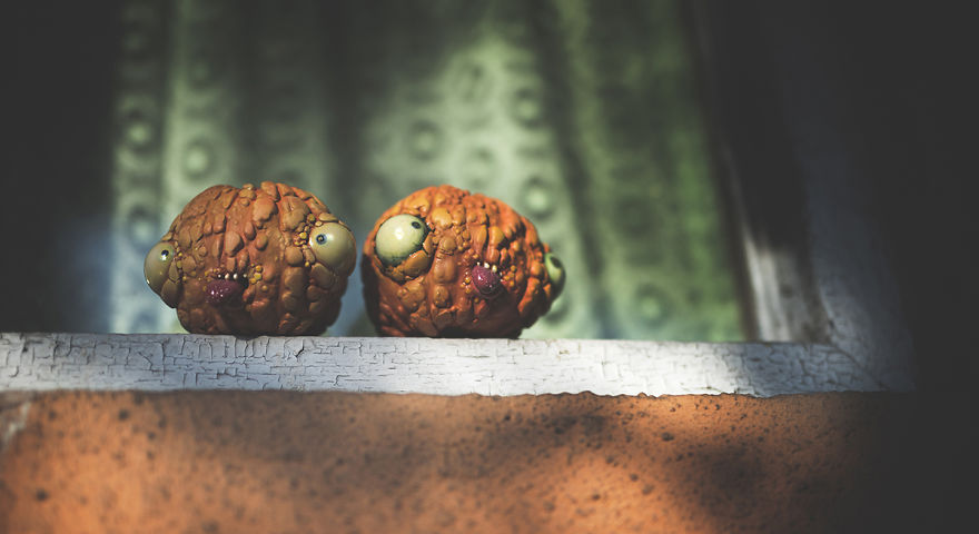 We Made Creepy Pumpkins And Scarecrows For Halloween