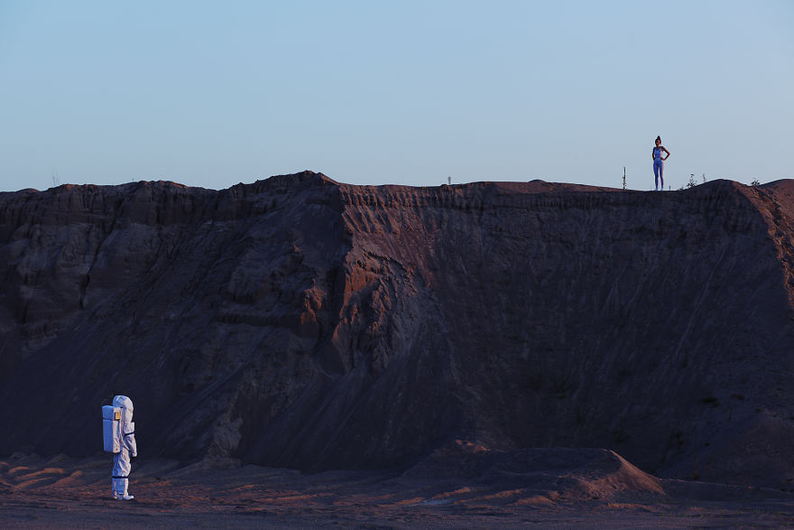 I Created An Intergalactic Love Story Inside A Gravel Quarry I Created An Intergalactic Love Story Inside A Gravel Quarry
