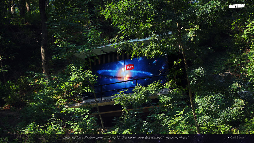 My Mural Reminds People We Might Not Be Alone In The Universe My Mural Reminds People We Might Not Be Alone In The Universe