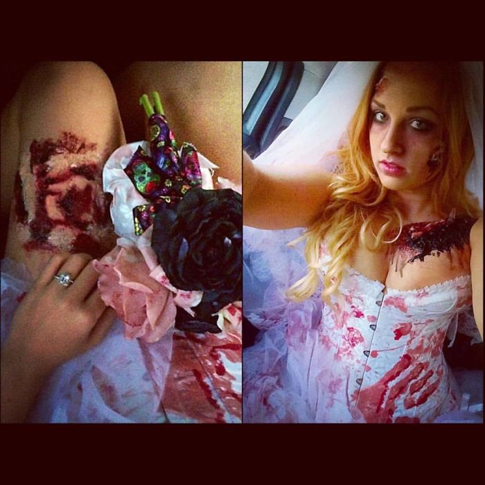 Death Metal Zombie Bride