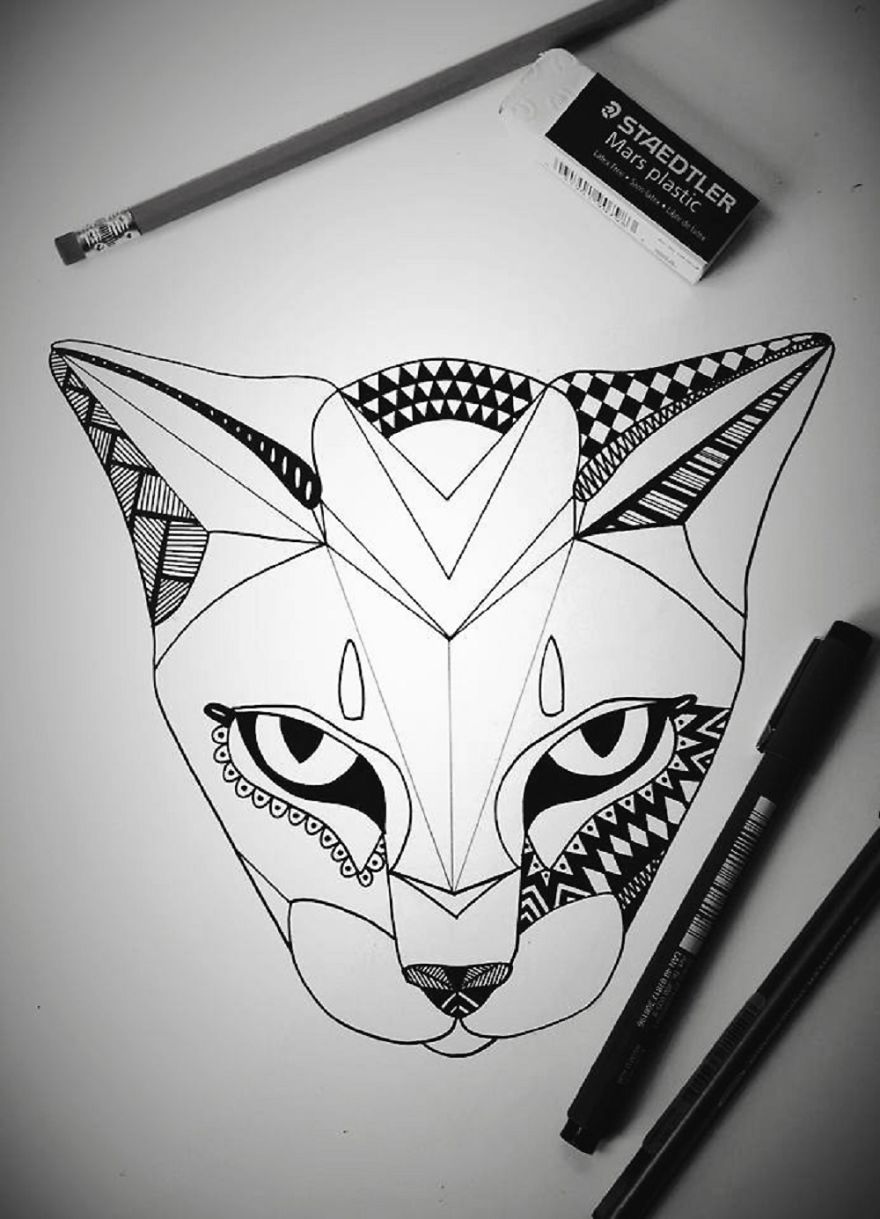 My Intricate Marker Drawings