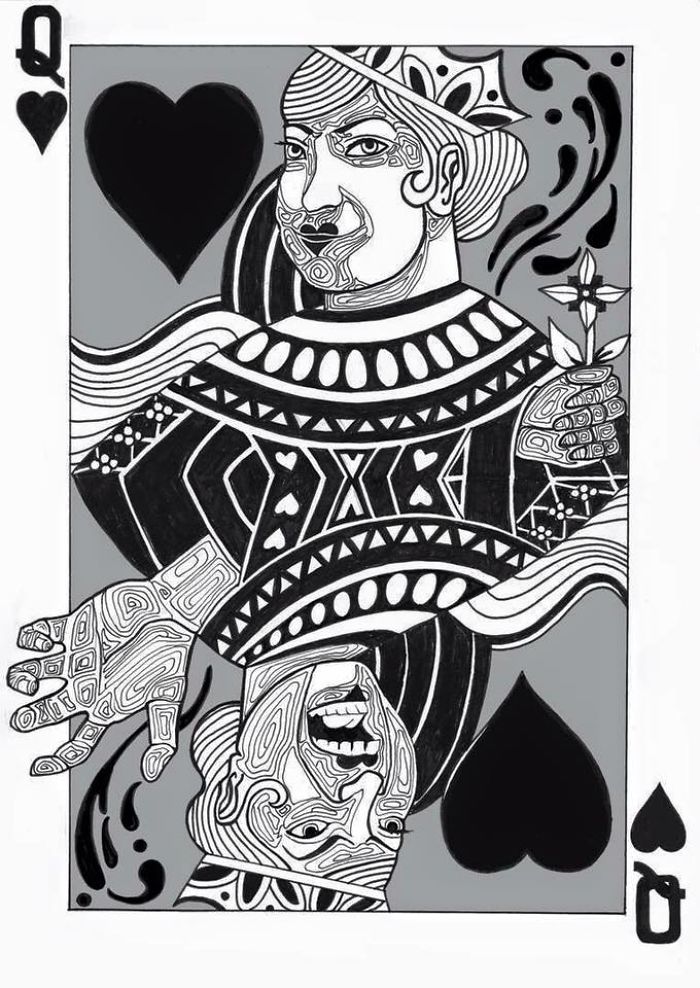 My Husband Created Art Inspired By "Alice In Wonderland"