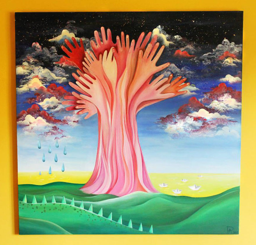 I Want To Give Light To Others From My Art