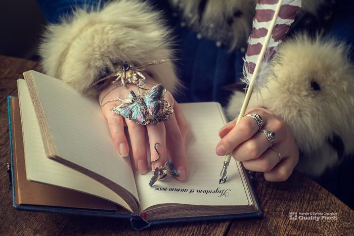 I Made A Wearable Fairytale Out Of Silver And Insects