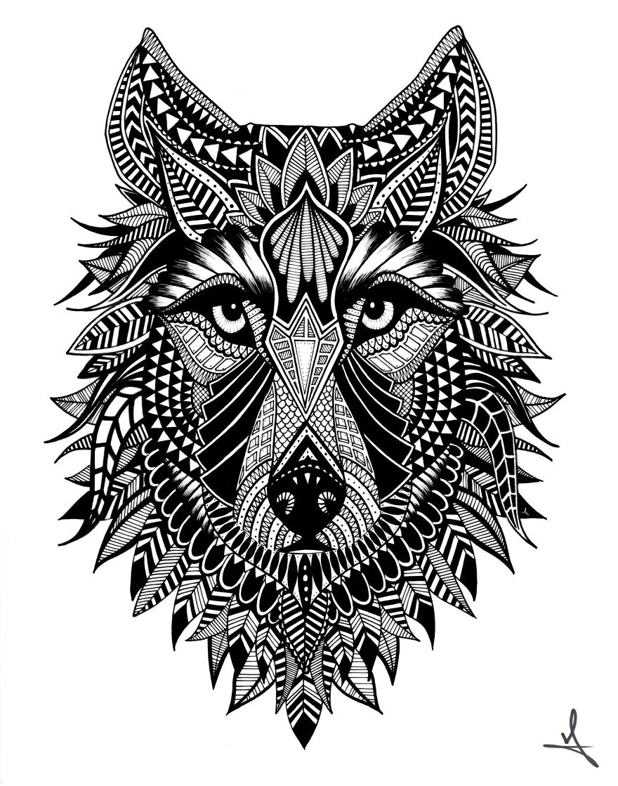 My Intricate Marker Drawings