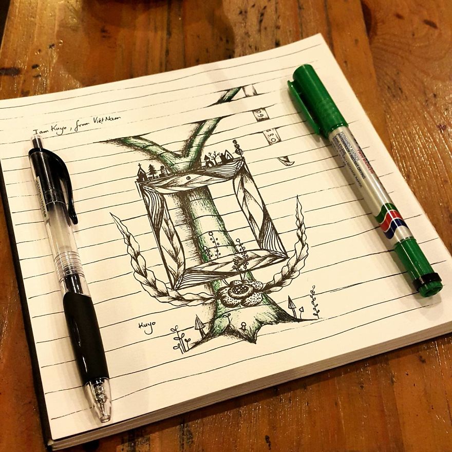 I Draw Nature In "Order" Way