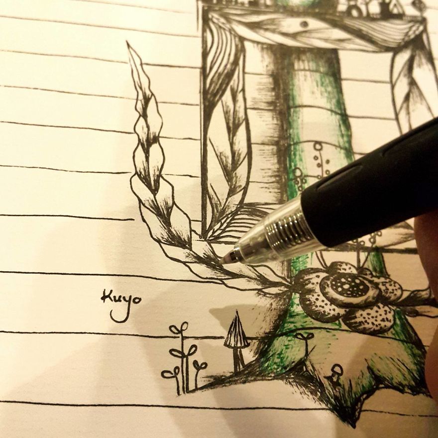 I Draw Nature In "Order" Way