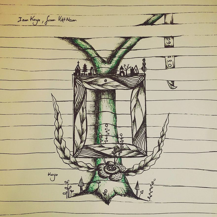 I Draw Nature In "Order" Way