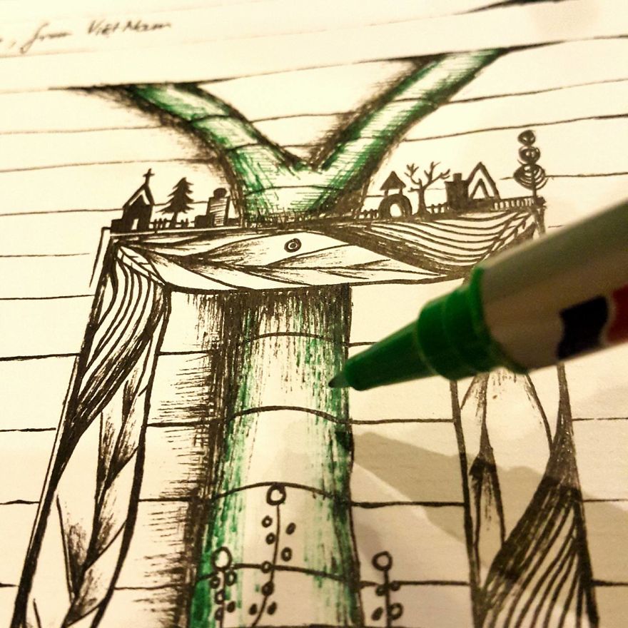 I Draw Nature In "Order" Way