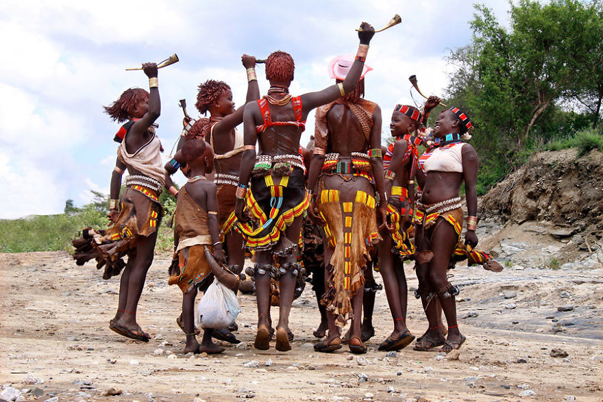 Ritual Dance, Hamar People‏