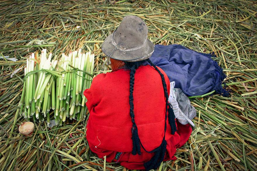 Uros Tribe, FLoating Islands On Lake Titicaca