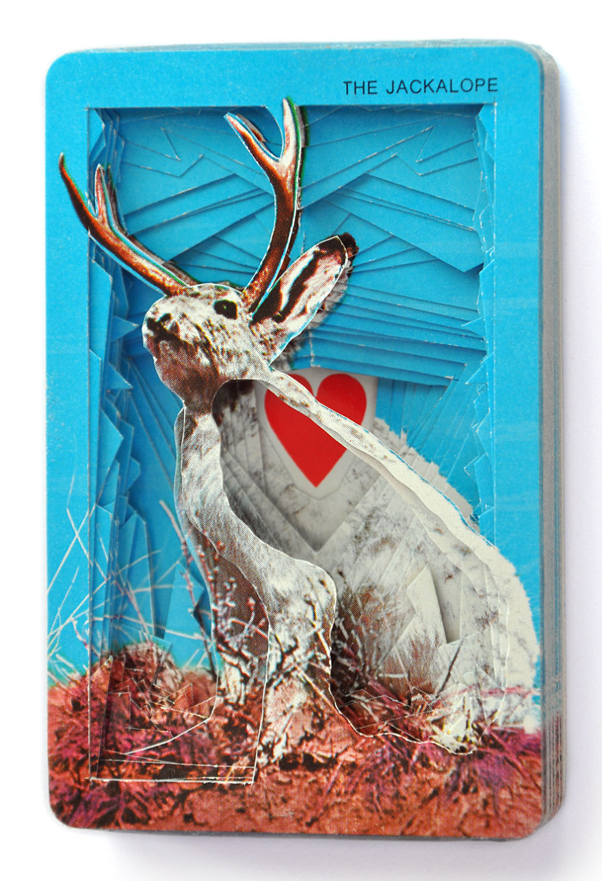 Lonely Hearts Altered Playing Card Decks… Cut Straight Through To The Heart