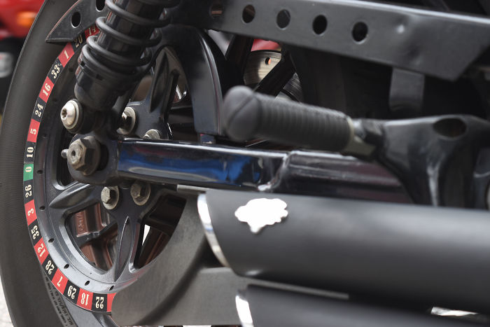 Modified Sprockets In Motorcycle Party