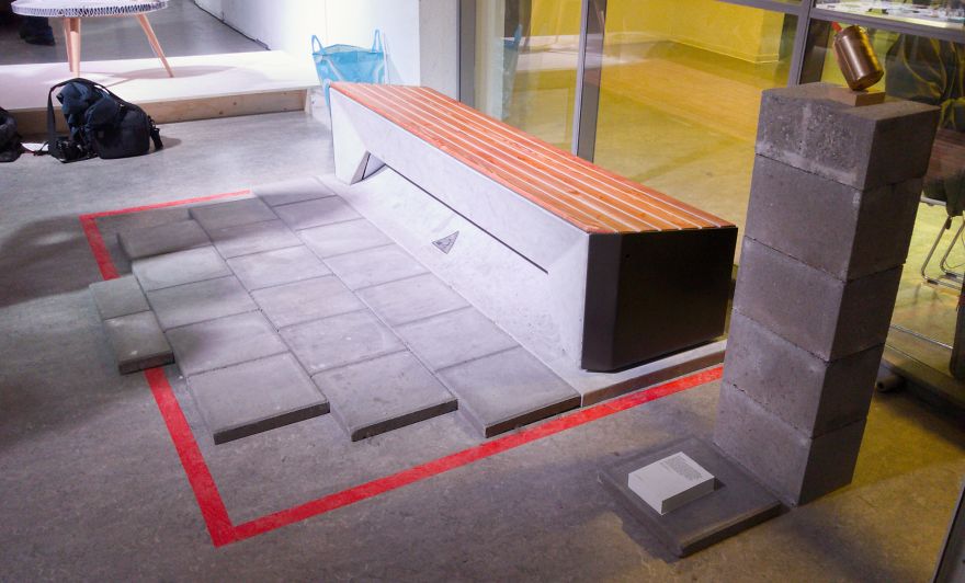 Soccer Trashbin/bench, Design Academy