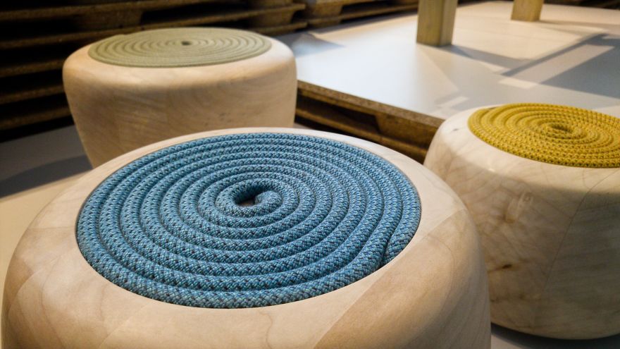 Coloured Roop Stools