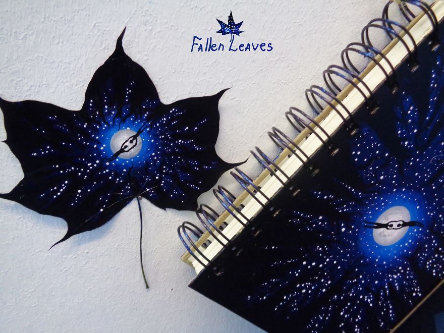 "24 Fallen Leaves" - An Out-of-this-world Art Project Created With The Love Of Two Georgian Artists