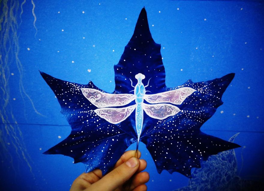 "24 Fallen Leaves" - An Out-of-this-world Art Project Created With The Love Of Two Georgian Artists