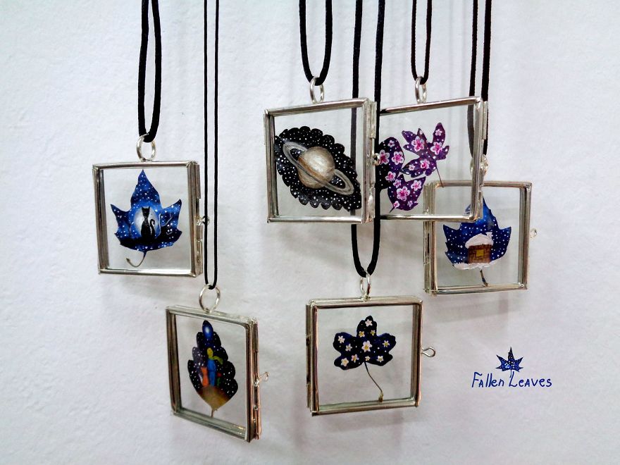 "24 Fallen Leaves" - An Out-of-this-world Art Project Created With The Love Of Two Georgian Artists