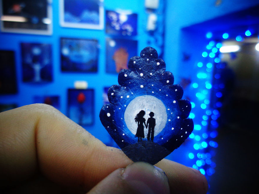 "24 Fallen Leaves" - An Out-of-this-world Art Project Created With The Love Of Two Georgian Artists