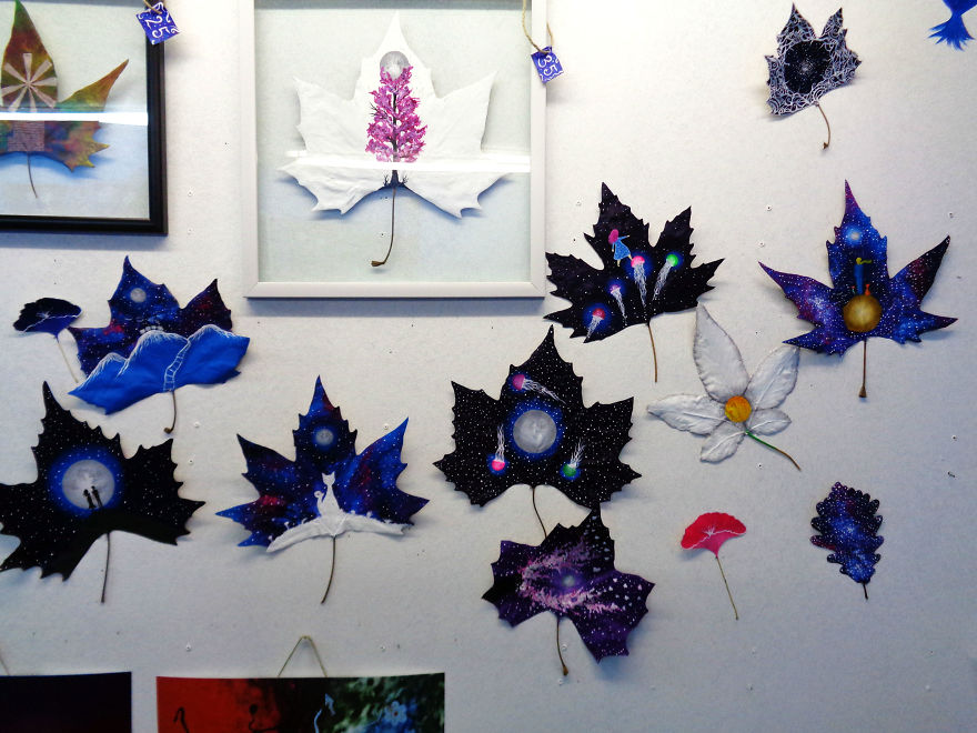 "24 Fallen Leaves" - An Out-of-this-world Art Project Created With The Love Of Two Georgian Artists