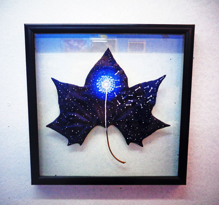 "24 Fallen Leaves" - An Out-of-this-world Art Project Created With The Love Of Two Georgian Artists