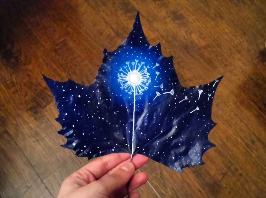 "24 Fallen Leaves" - An Out-of-this-world Art Project Created With The Love Of Two Georgian Artists