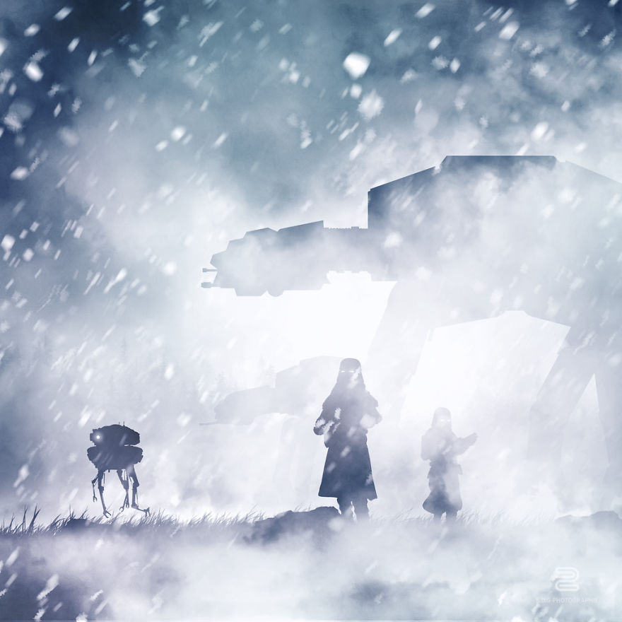 Star Wars Planets That I Made By Photographing Action Figures Star Wars Planets That I Made By Photographing Action Figures