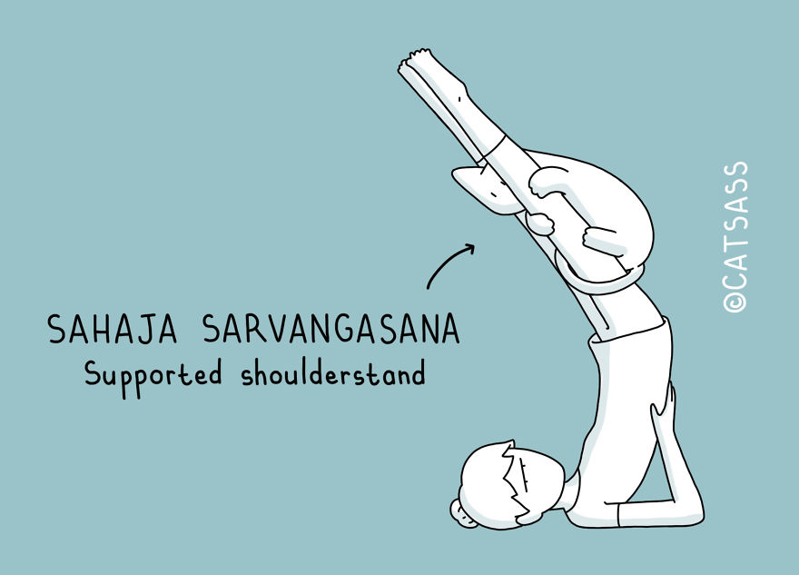 These Comics Show How You Can Do Yoga With Your Cat These Comics Show How You Can Do Yoga With Your Cat