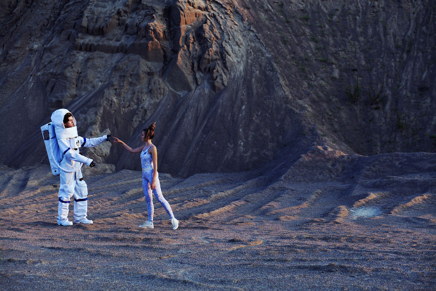 I Created An Intergalactic Love Story Inside A Gravel Quarry I Created An Intergalactic Love Story Inside A Gravel Quarry