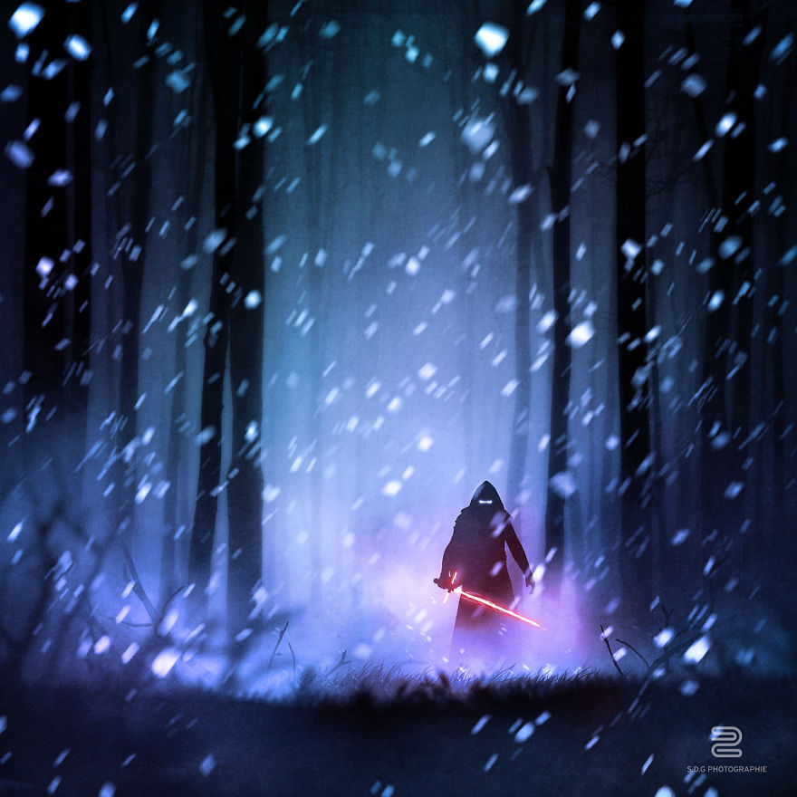 Star Wars Planets That I Made By Photographing Action Figures Star Wars Planets That I Made By Photographing Action Figures