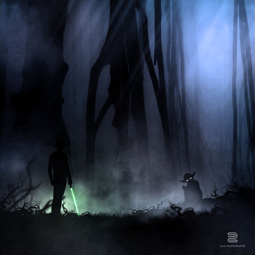 Star Wars Planets That I Made By Photographing Action Figures Star Wars Planets That I Made By Photographing Action Figures