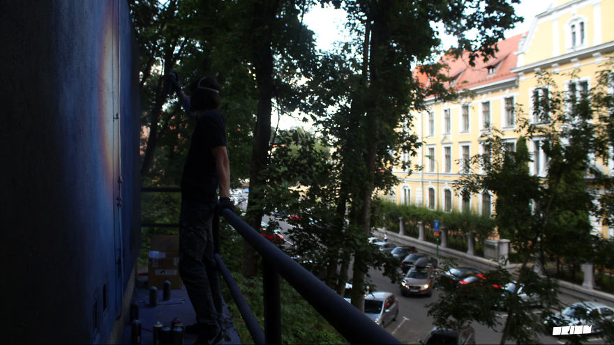 My Mural Reminds People We Might Not Be Alone In The Universe My Mural Reminds People We Might Not Be Alone In The Universe