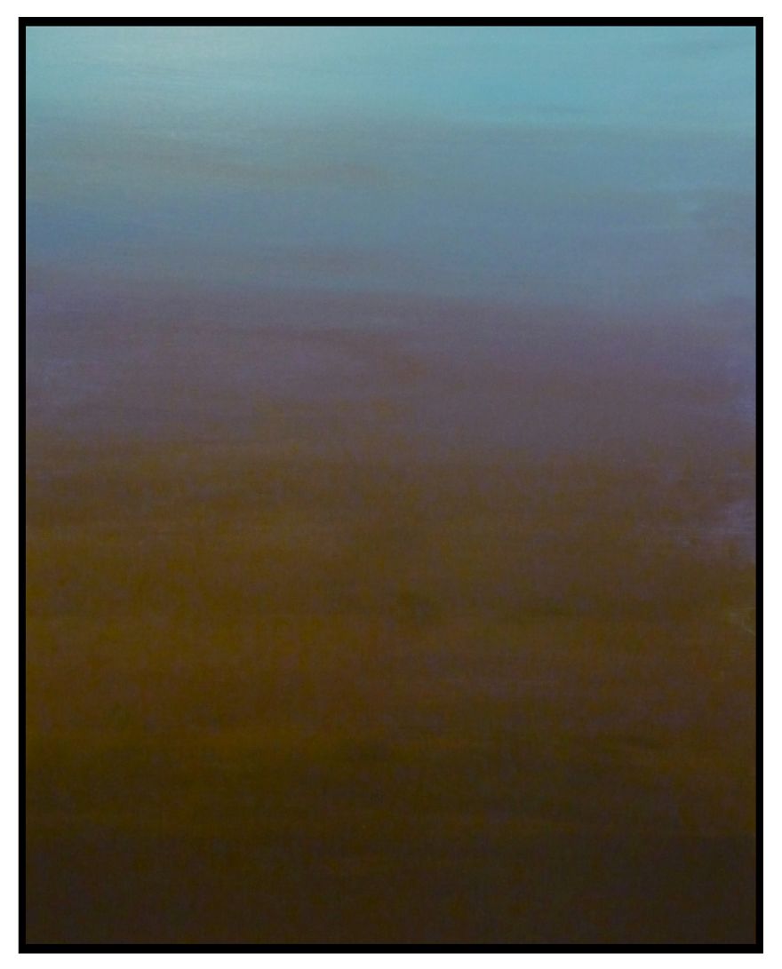 Abstract Colour Compositions Using Acrylic Paint