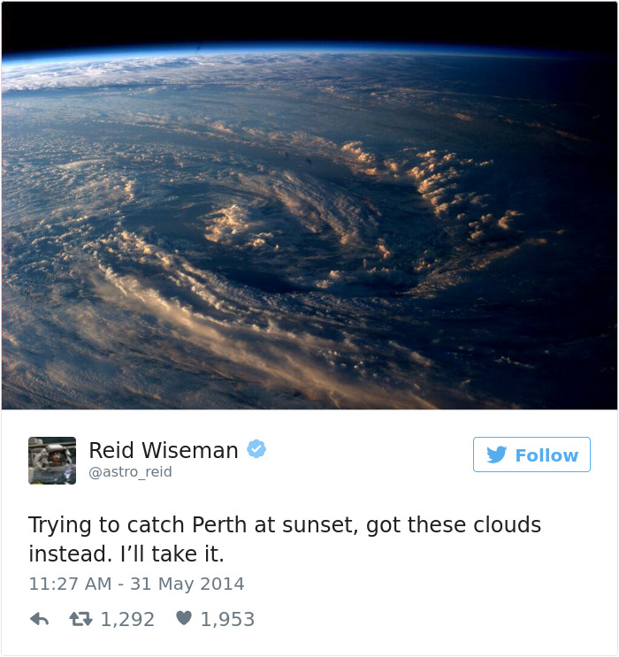 Astronaut Tweets