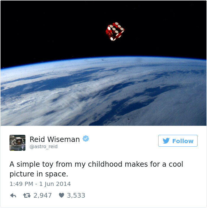 Astronaut Tweets