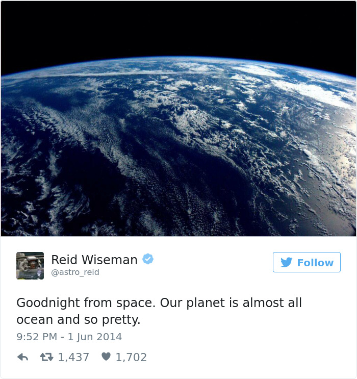 Astronaut Tweets