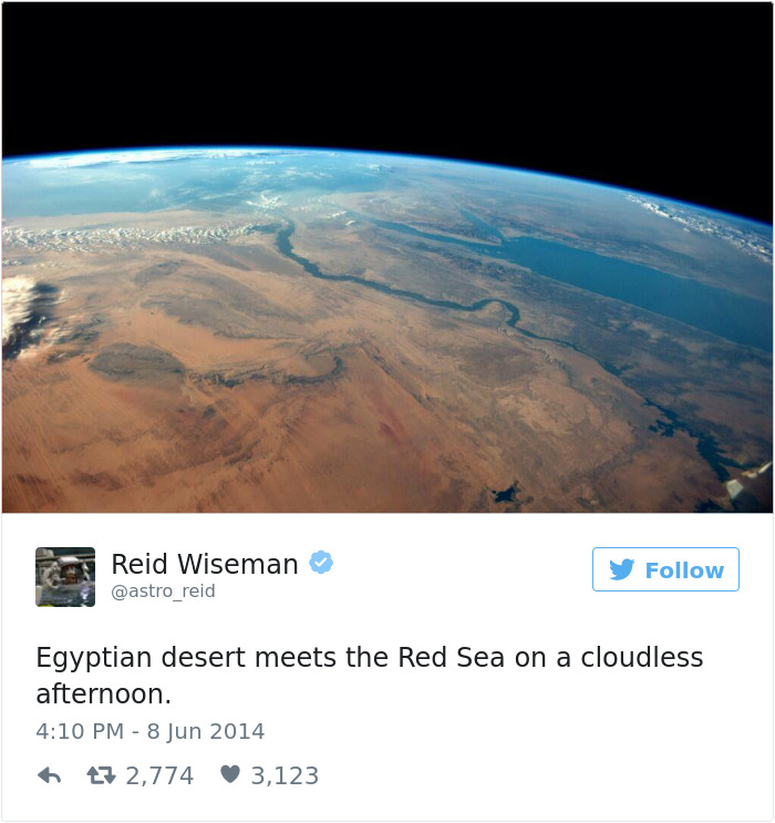 Astronaut Tweets