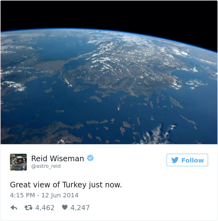 Astronaut Tweets
