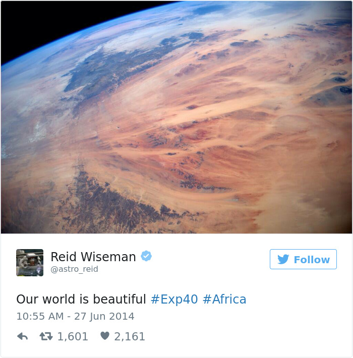 Astronaut Tweets
