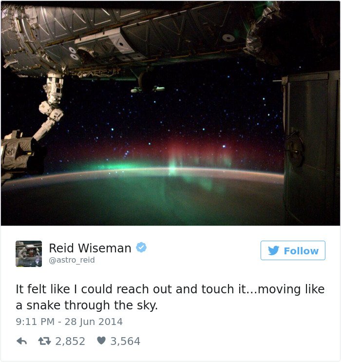 Astronaut Tweets