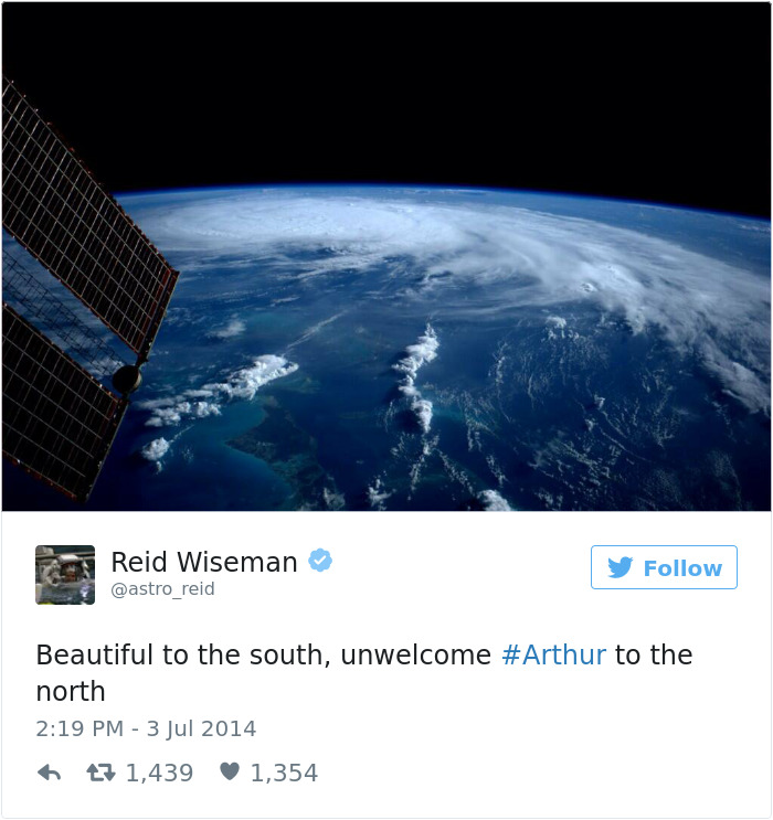 Astronaut Tweets