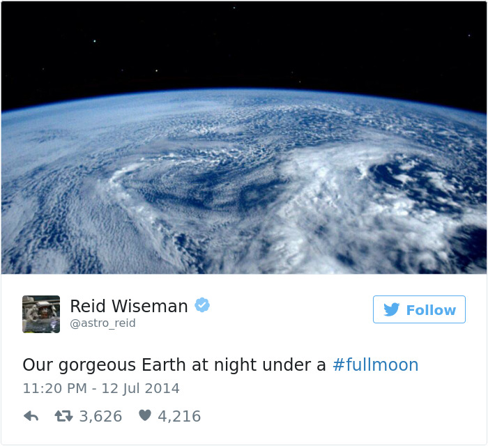 Astronaut Tweets