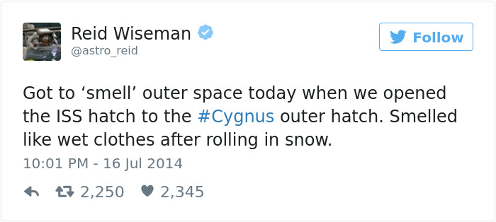 Astronaut Tweets