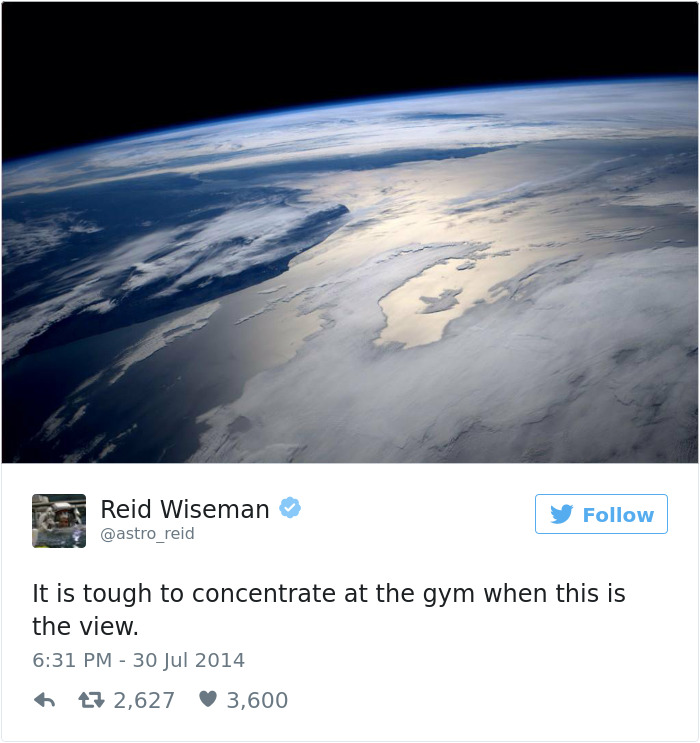 Astronaut Tweets