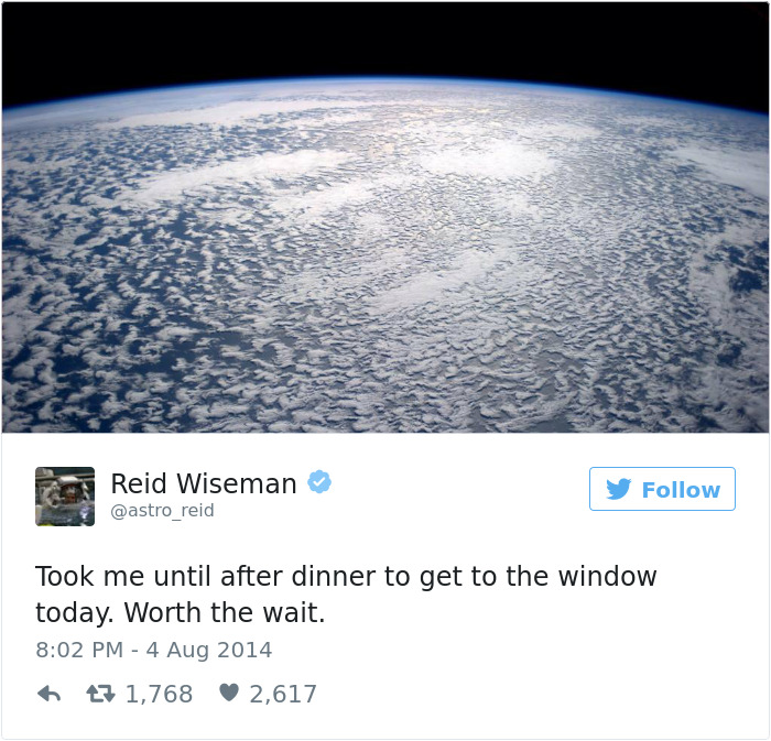 Astronaut Tweets