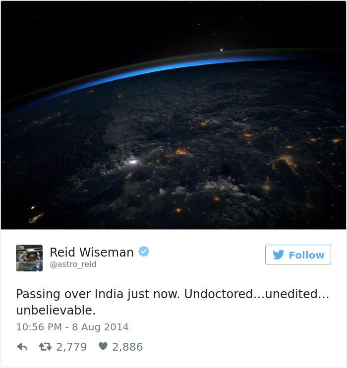 Astronaut Tweets