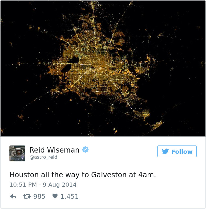 Astronaut Tweets